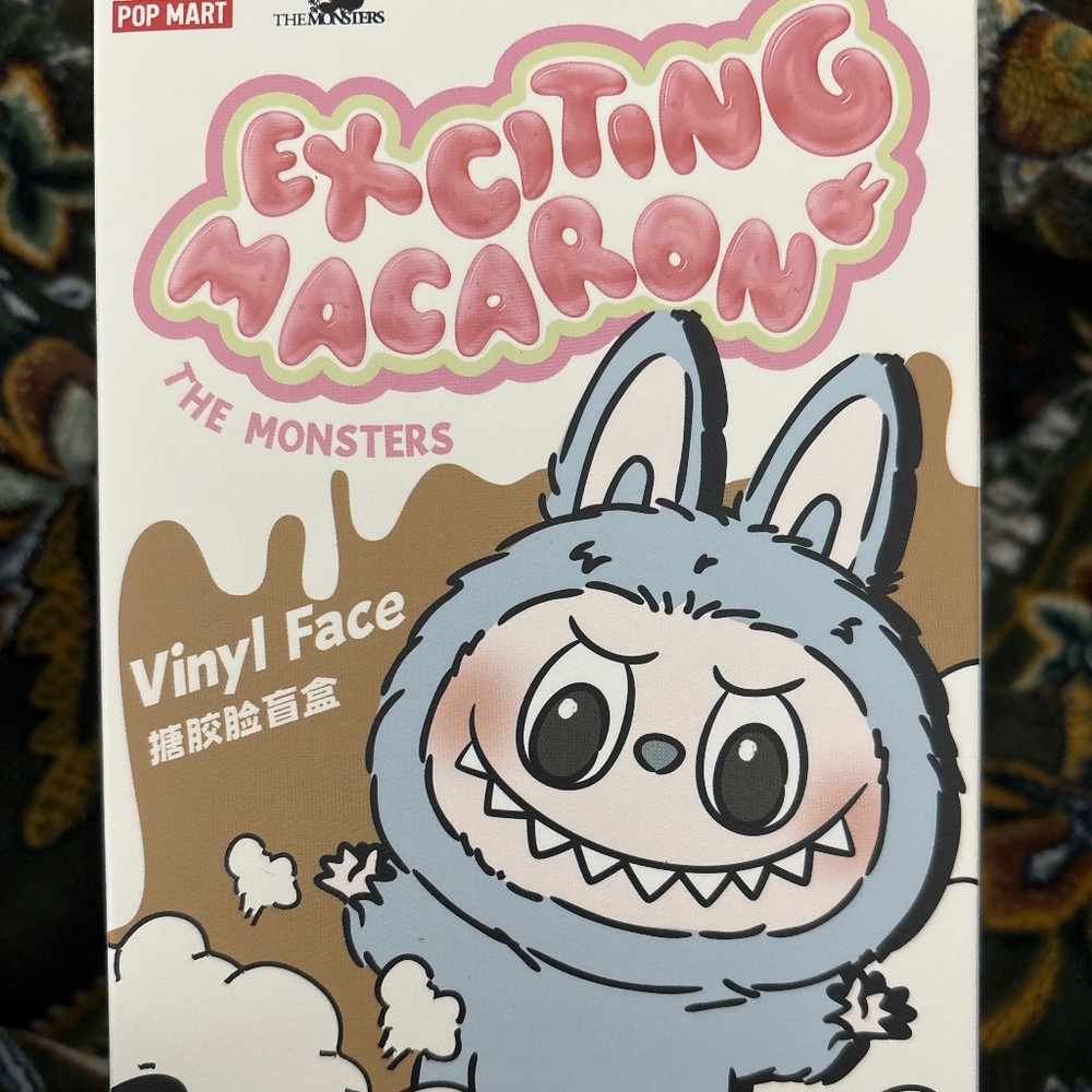 Authentic Labubu Blindbox Unopened Sealed Exciting Macaron Pop Mart